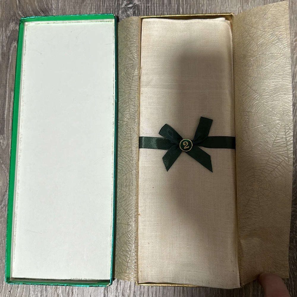 Vintage Irish Linen Handkerchief